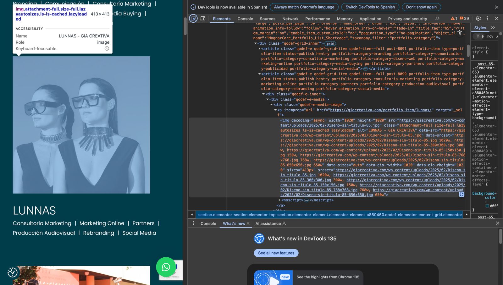 DISEÑO & DESARROLLO WEB